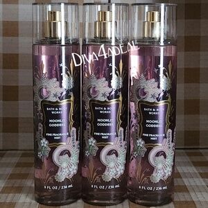 3X Bath & Body Works MOONLIT GODDESS Christmas 2025 Mist Sprays